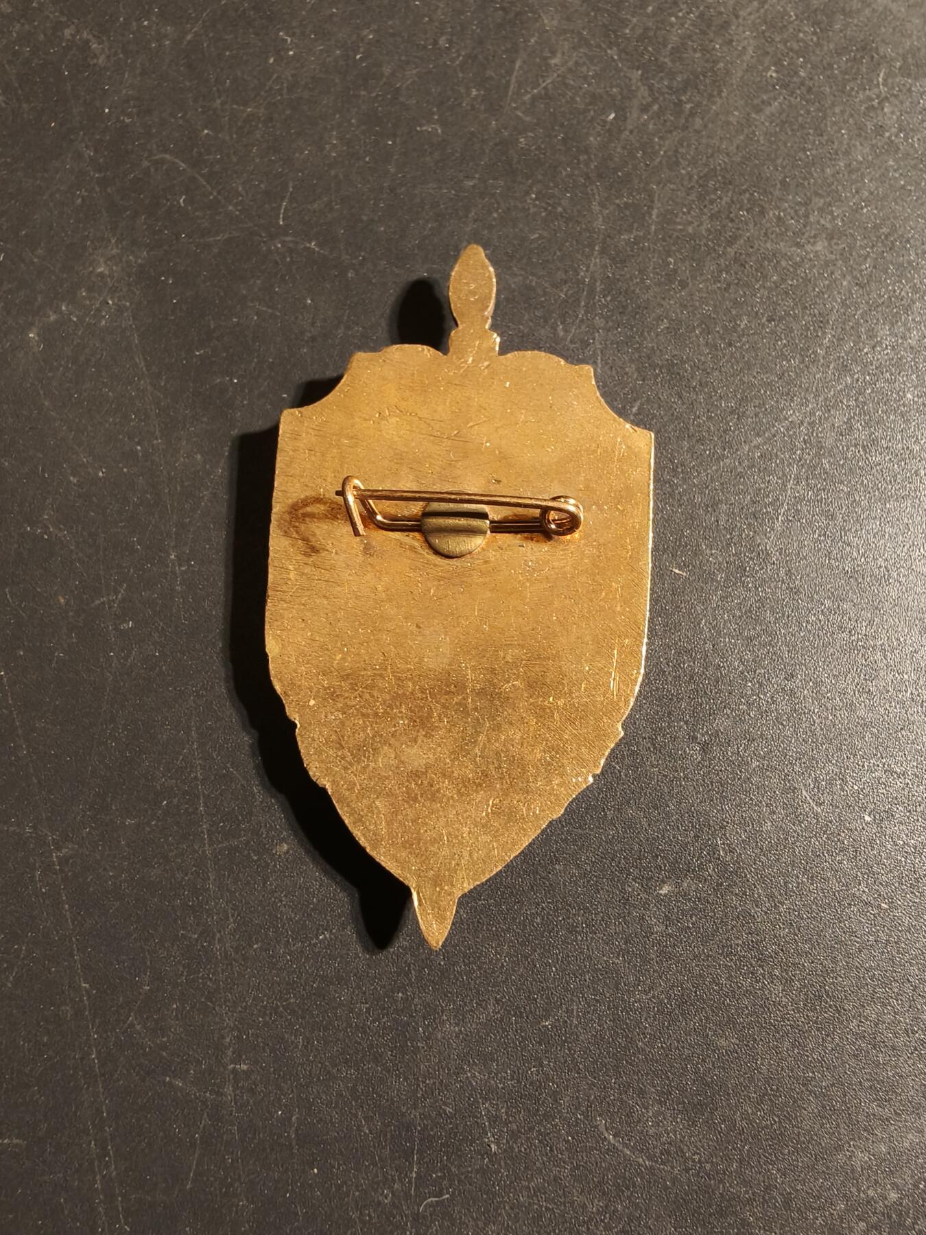 老王徽章第170期 苏联克格勃海上边防卫队“基洛夫”号海上边防舰证章