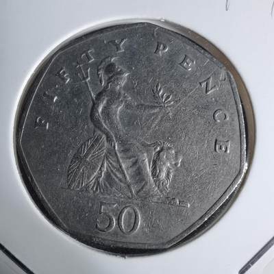 沼泽如烟--第939场 - 英国1982年50便士