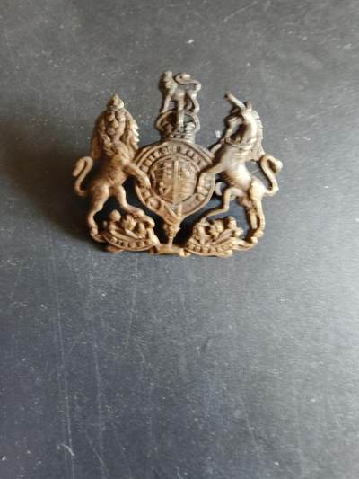 老王徽章第170期 - 英国总务团帽徽    一战时期