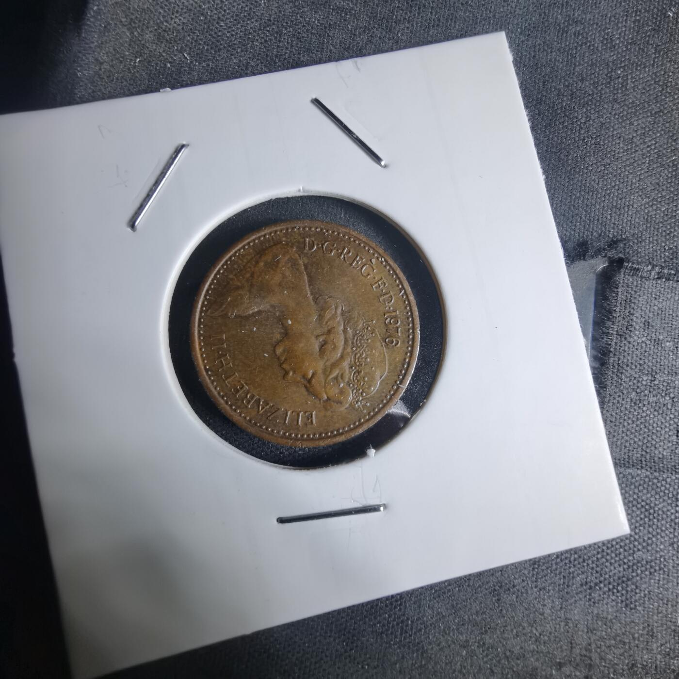 沼泽如烟--第939场 英国1976年1便士