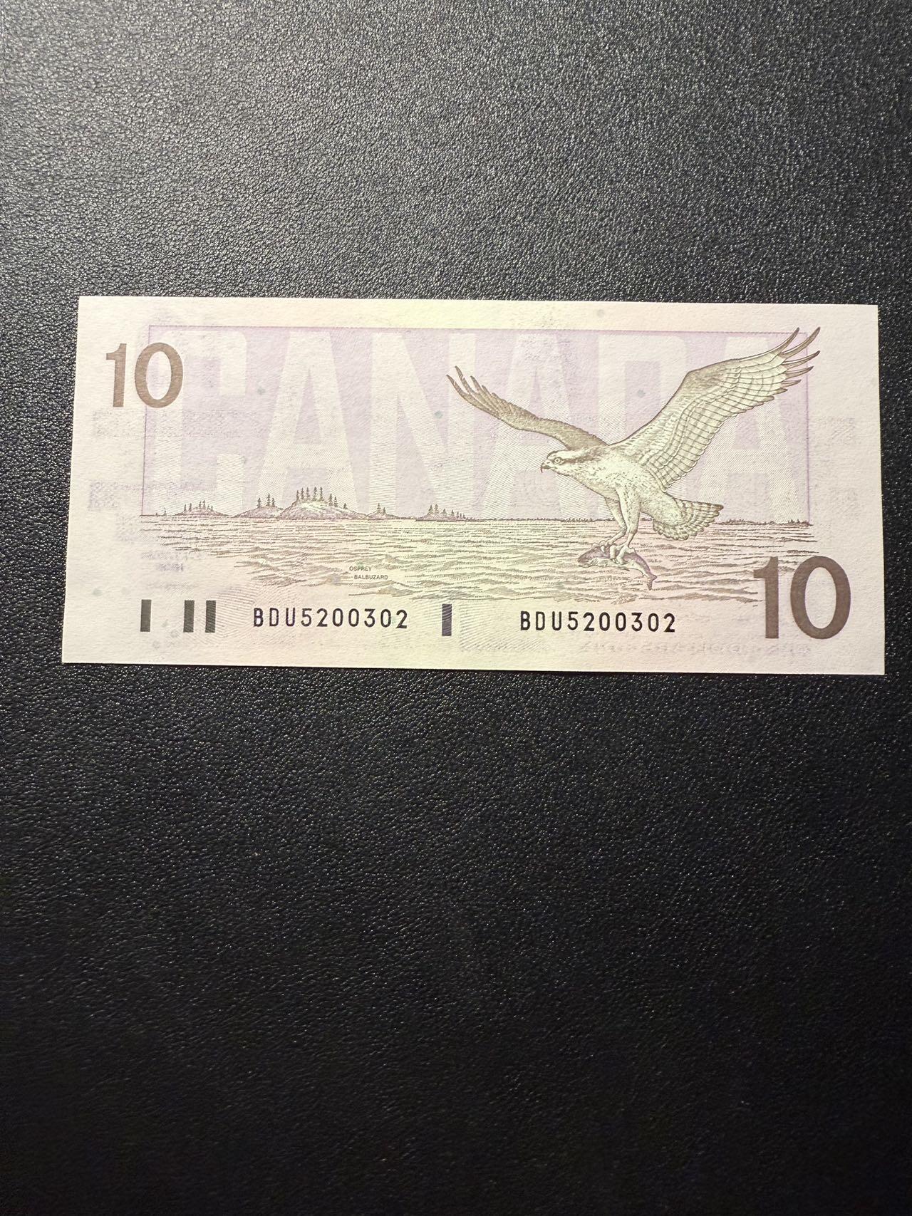 第14期 库存低价起拍 加拿大 鸟版10 全新unc 无47