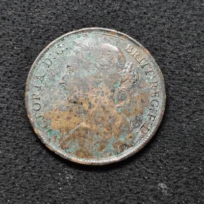 【全场包邮】纯粹捡漏拍486场（免费代拍第23场） - 英国1892年维多利亚女王1便士大铜币