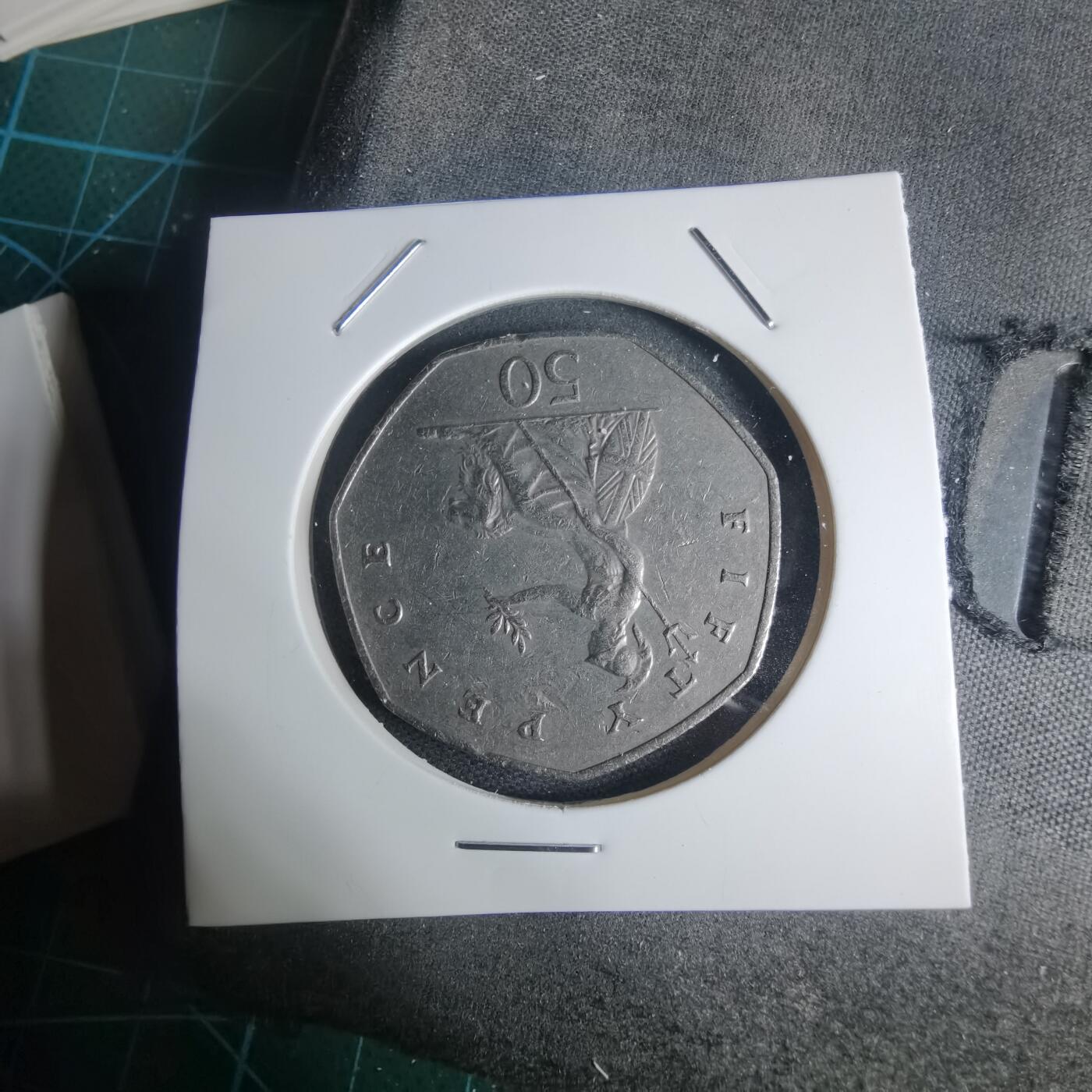 沼泽如烟--第939场 英国1982年50便士