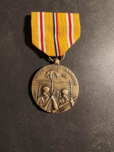 老王徽章第170期 - 美国二战亚太战区对日作战奖章