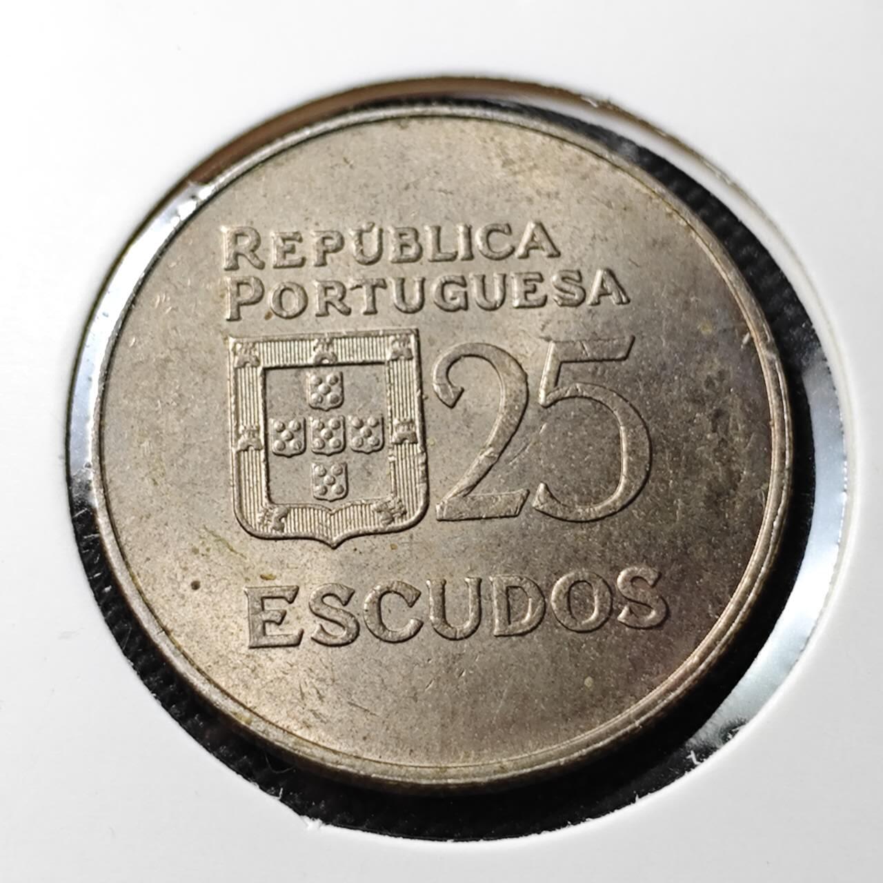 KK钱币收藏小铺 第382期  2月预留时间 周末发货 1978葡萄牙25埃斯库多 好品