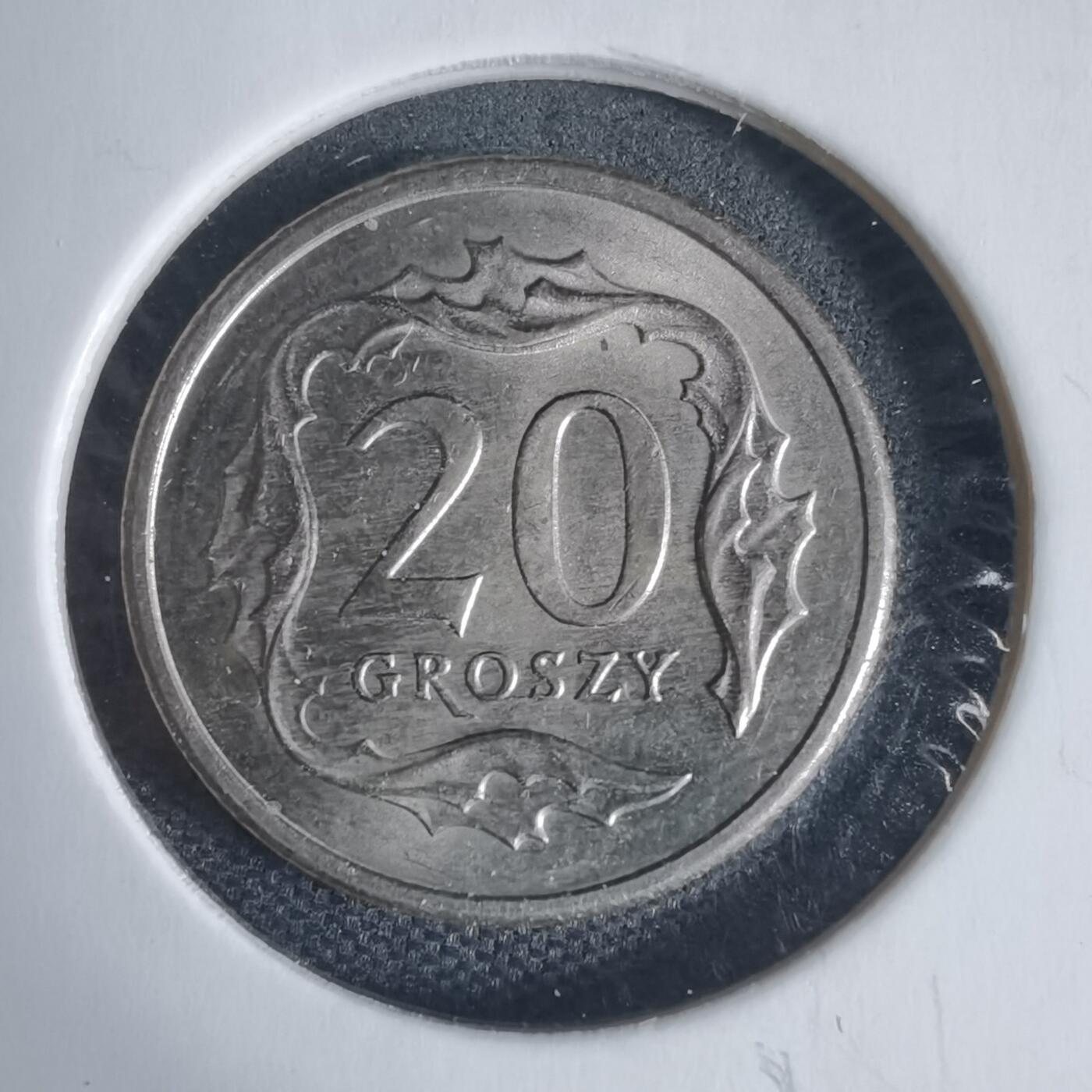 沼泽如烟--第937场 波兰1992年20格罗申