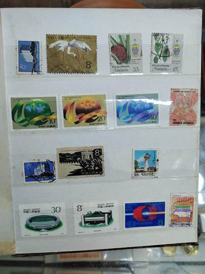 PCAI钱币  19-665  中国邮票小专场 - 中国邮政邮票一页