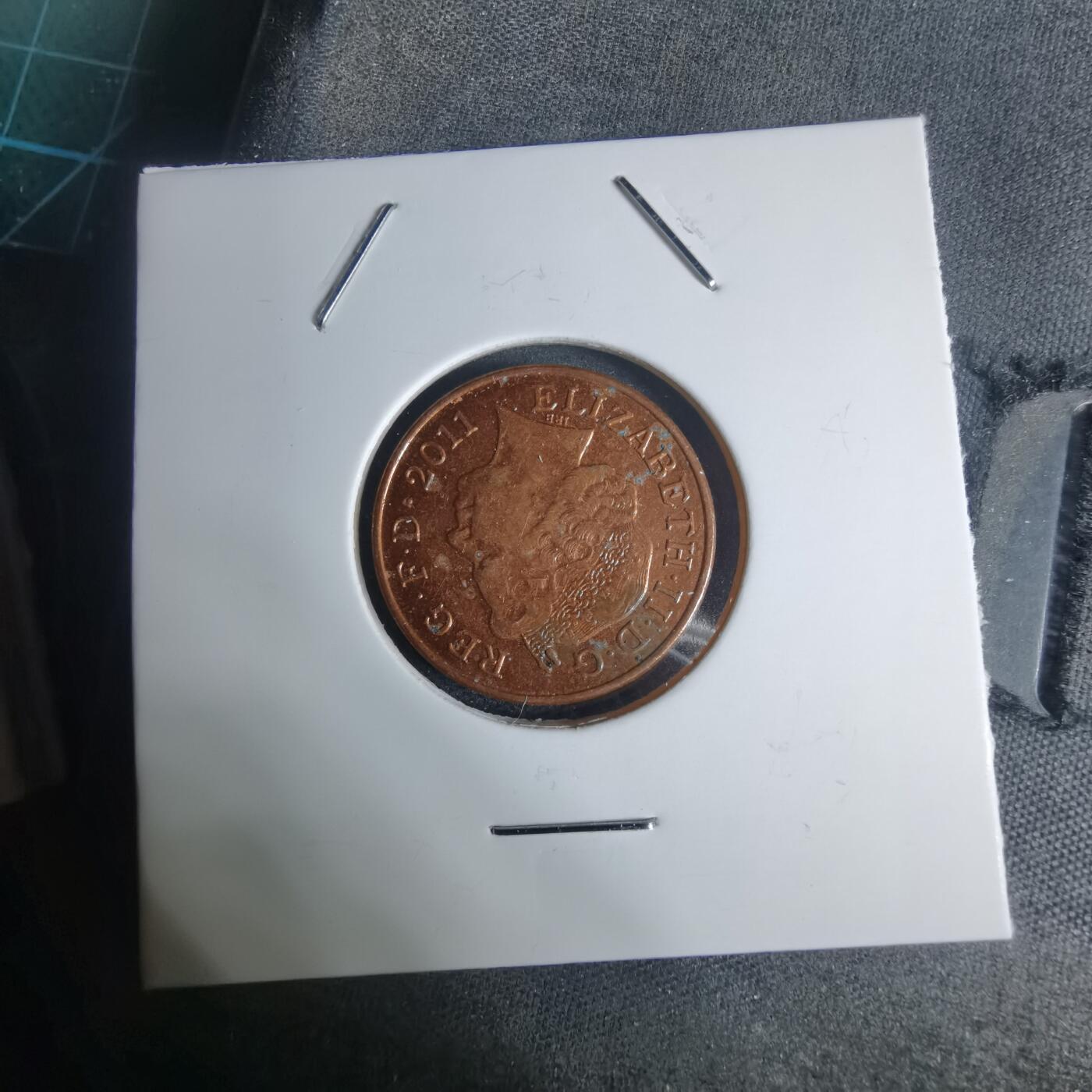 沼泽如烟--第939场 英国2011年1便士