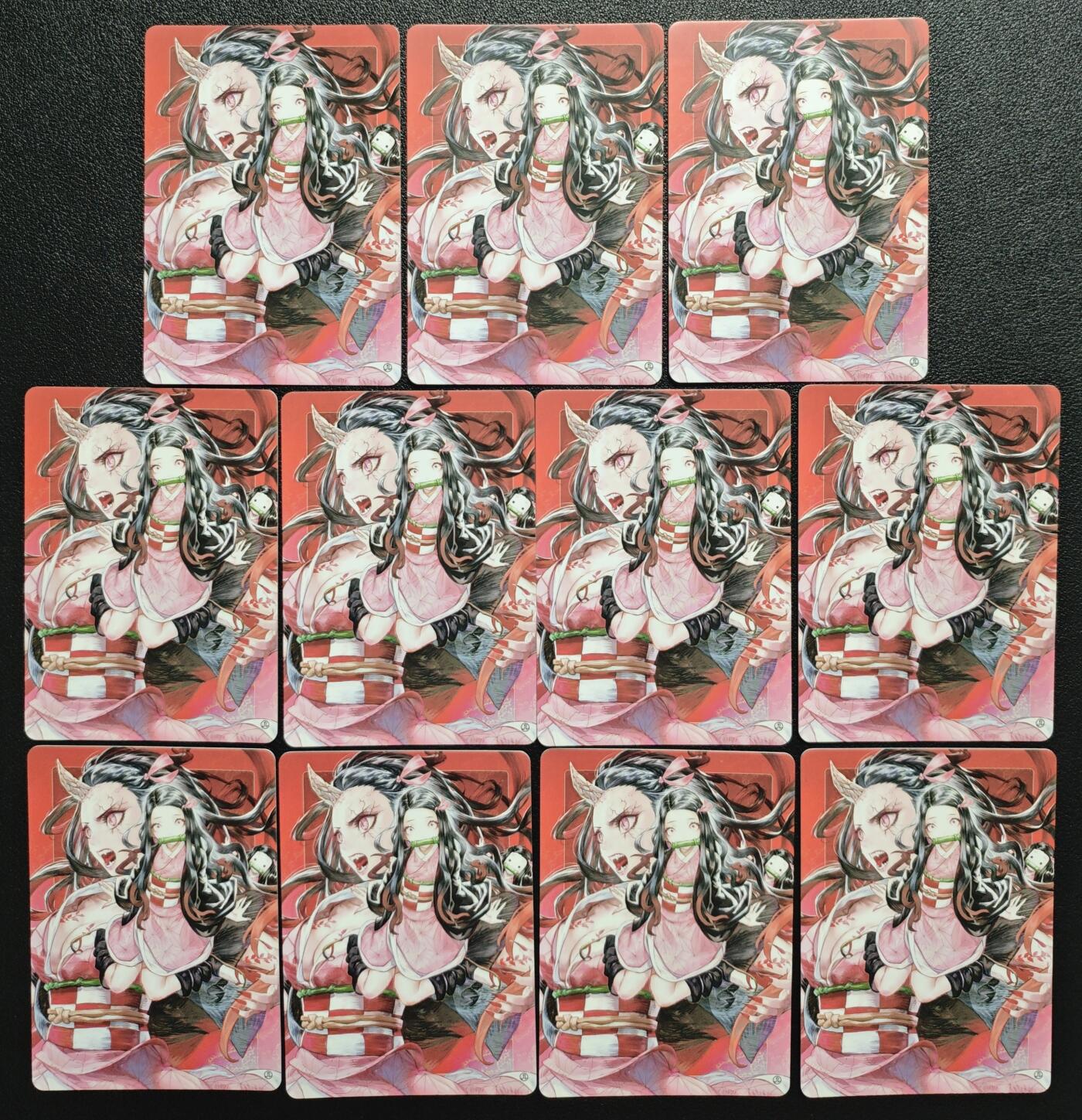 天玑星卡拍第151期《12.18周四截拍》持续收拍收评中 满赠卡需备注 京珞卡牌 鬼灭之刃 彩闪 十一张