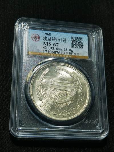 天下钱庄专场欢迎参拍 - 埃及1磅银币