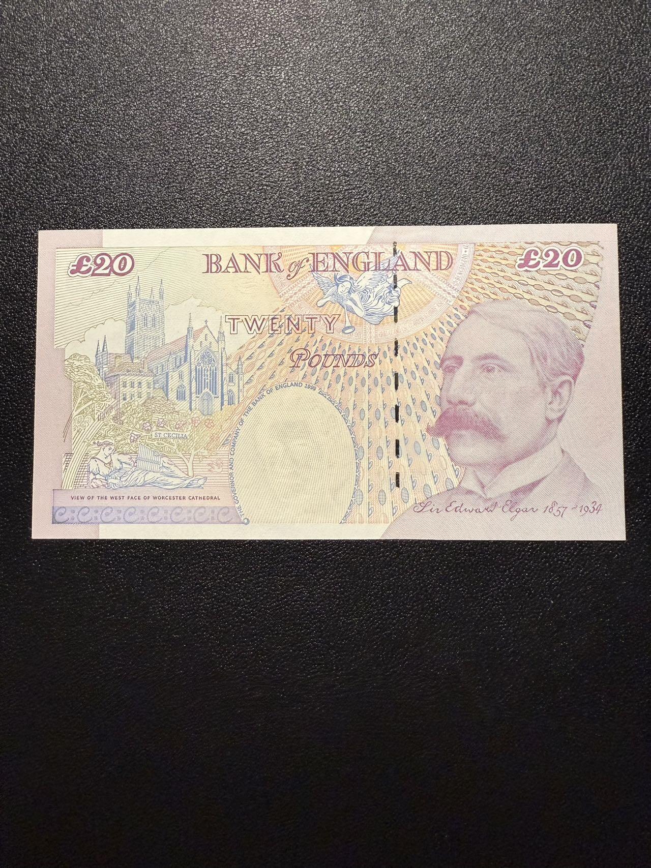 第14期 库存低价起拍 英国e序再版 20镑 全新unc- 