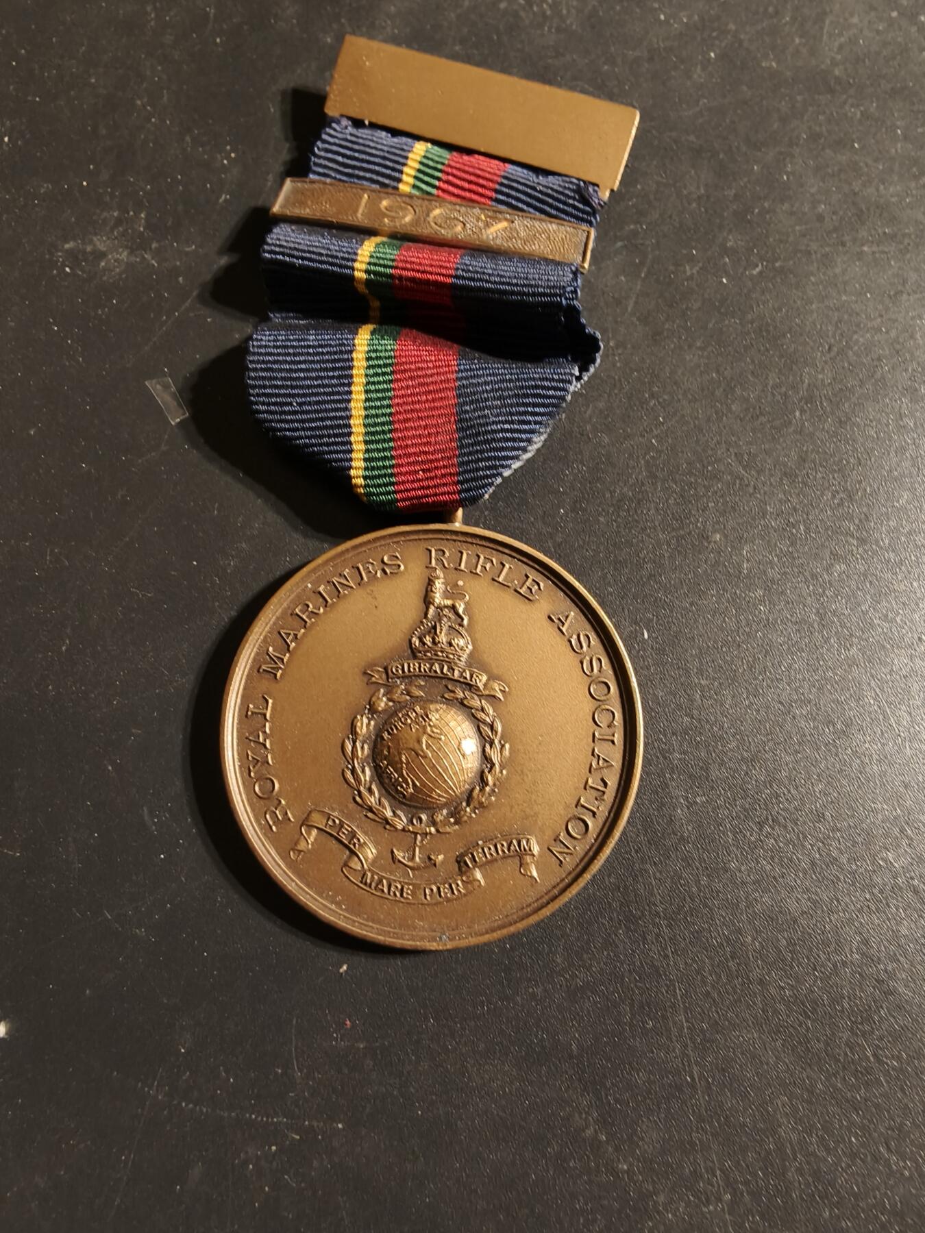 老王徽章第170期 英国皇家海军陆战队老兵协会奖章    原盒    带1967勋条