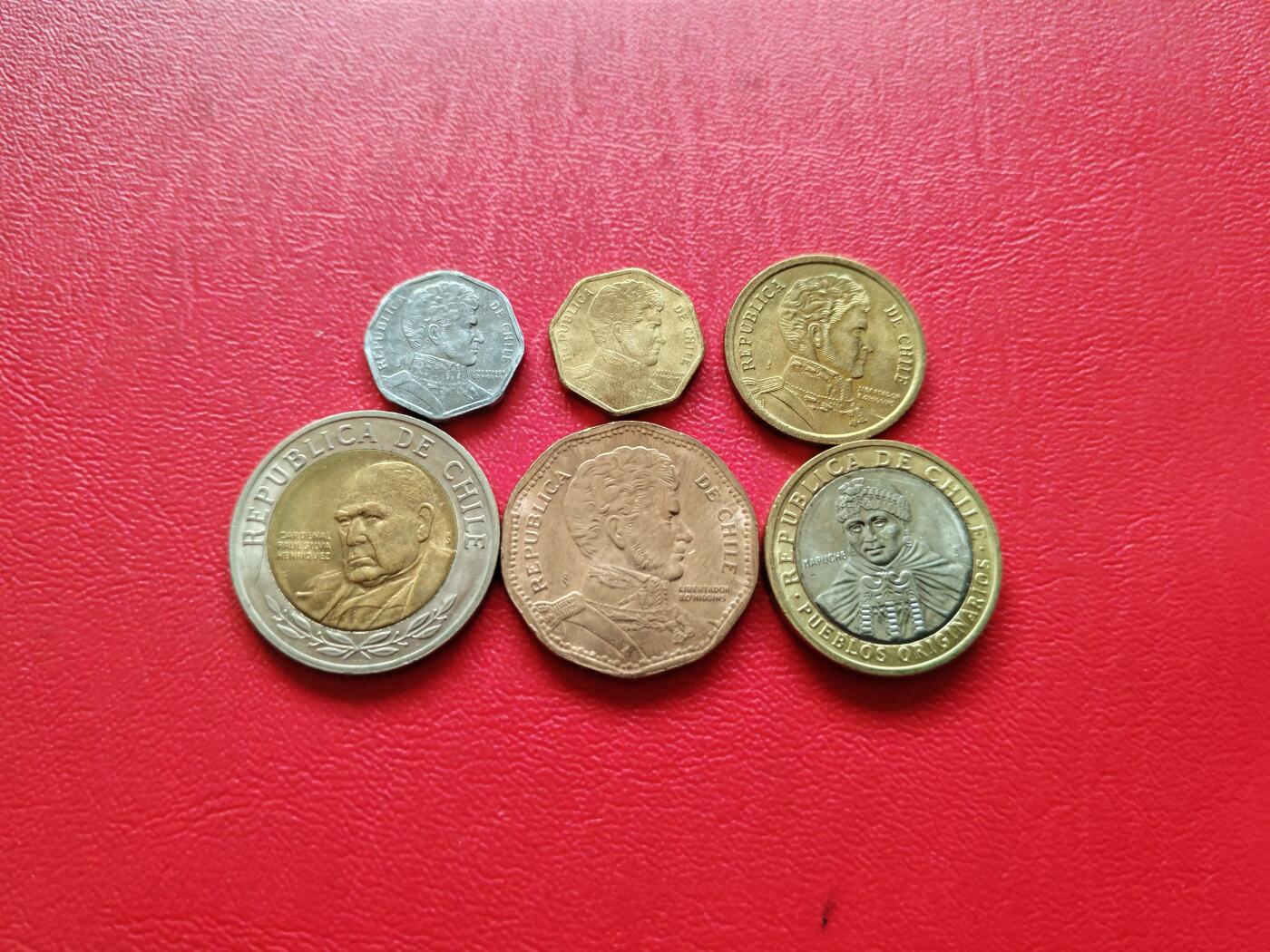 【云涧收藏】第八十四场 智利1～500比索套币