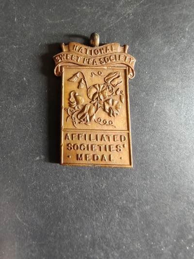 老王徽章第170期 - 英国国家香豌豆协会附属协会铜章
