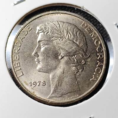 KK钱币收藏小铺 第382期  2月预留时间 周末发货 - 1978葡萄牙25埃斯库多 好品