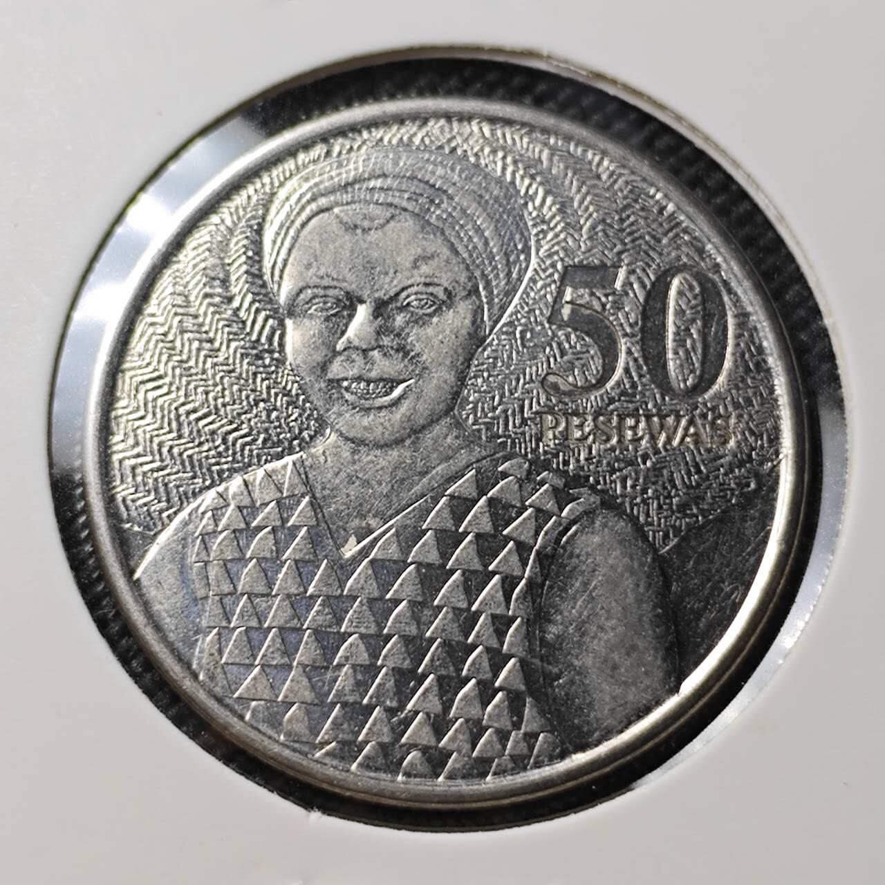 KK钱币收藏小铺 第382期  2月预留时间 周末发货  加纳50分