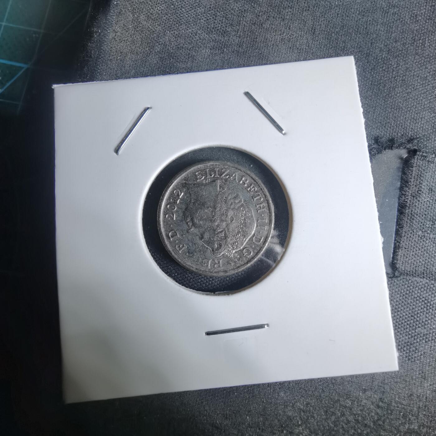 沼泽如烟--第939场 英国2012年5便士