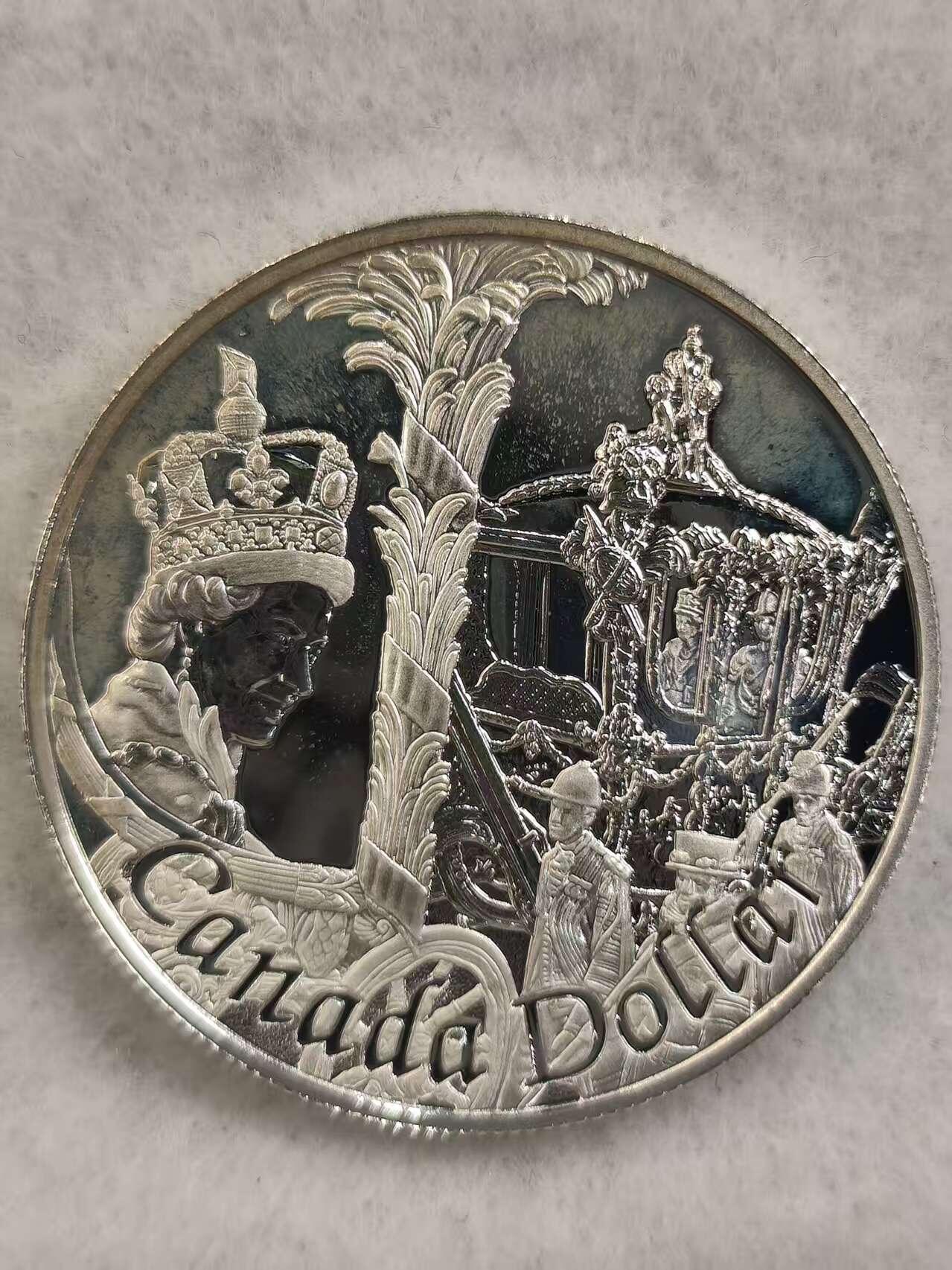 G&W世界散币，银币处理专场（第39场） 加拿大2002年1元  银币