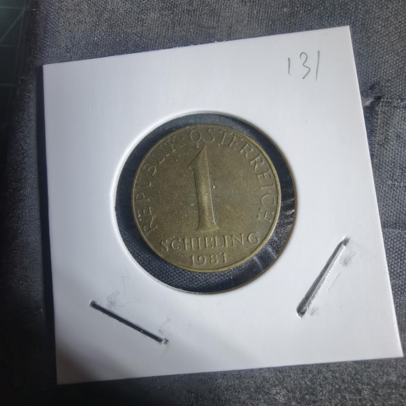 沼泽如烟--第937场 奥地利1981年1先令