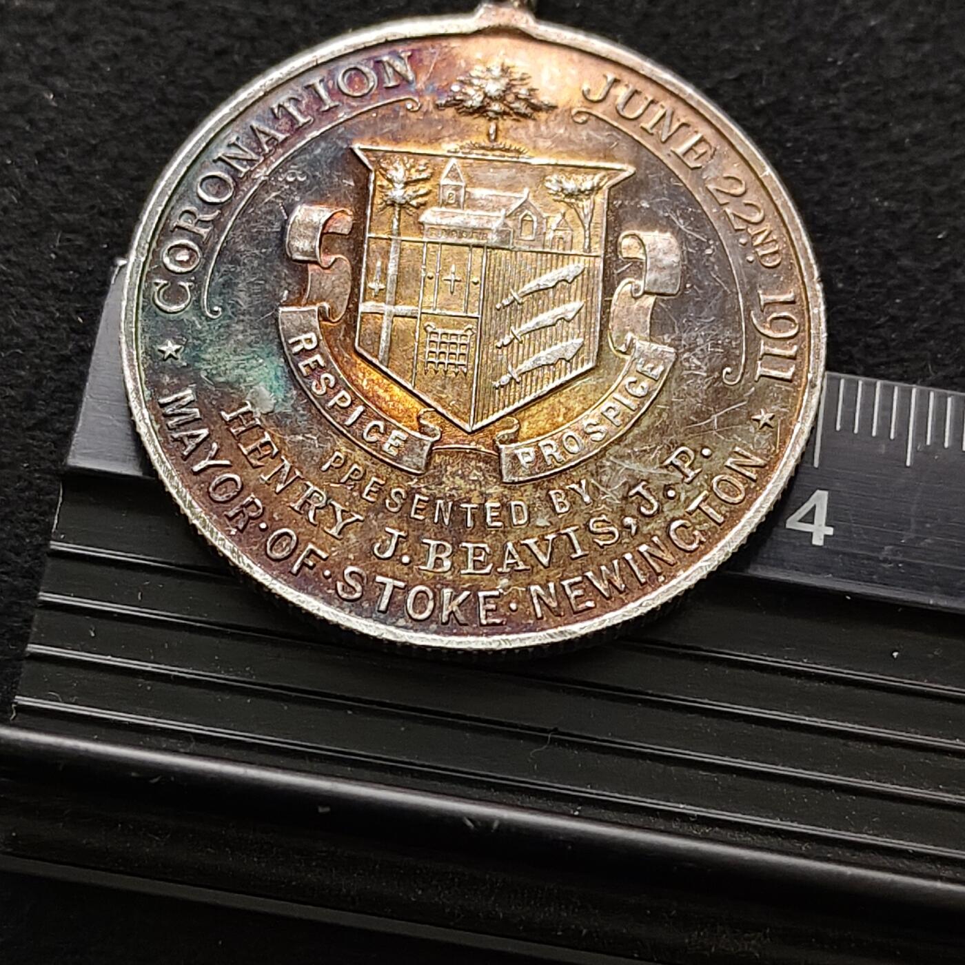 【全场包邮】纯粹捡漏拍486场（免费代拍第23场） 【纪念章】英国1911年乔治五世加冕纪念章