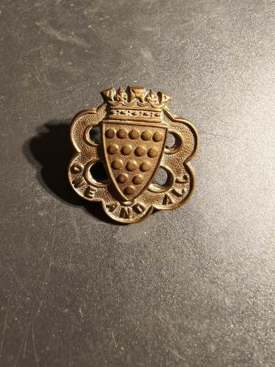 老王徽章第170期 - 英国康沃尔公爵轻步兵团领章    一战时期