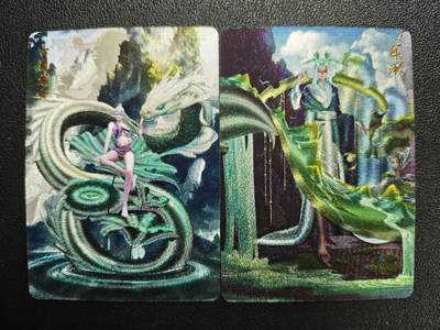 天玑星卡拍第151期《12.18周四截拍》持续收拍收评中 满赠卡需备注 - 百里卡牌 满江红 古蜀龙女 白泽  粗闪 两张