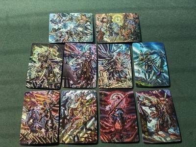 阳大大卡牌拍卖第87期（持续收拍品，周六晚上九点截拍，进群福利早知道） - 【八骠骑】百里卡牌 鞠嘉宁 八骠骑+合体卡8张全套