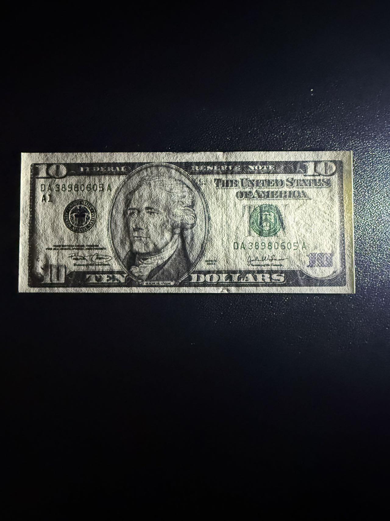 第14期 库存低价起拍 美国2003年大头10 全新unc 无47