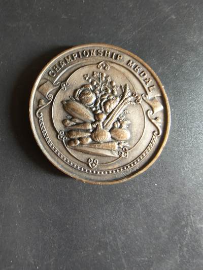 老王徽章第170期 - 英国南安普顿皇家种子商铜章    直径51mm    重量72g