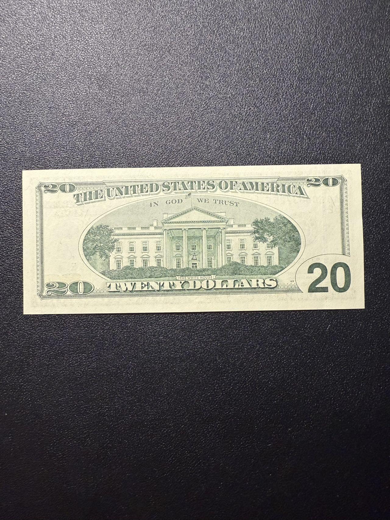 第14期 库存低价起拍 美国1996年大头20 全新unc 