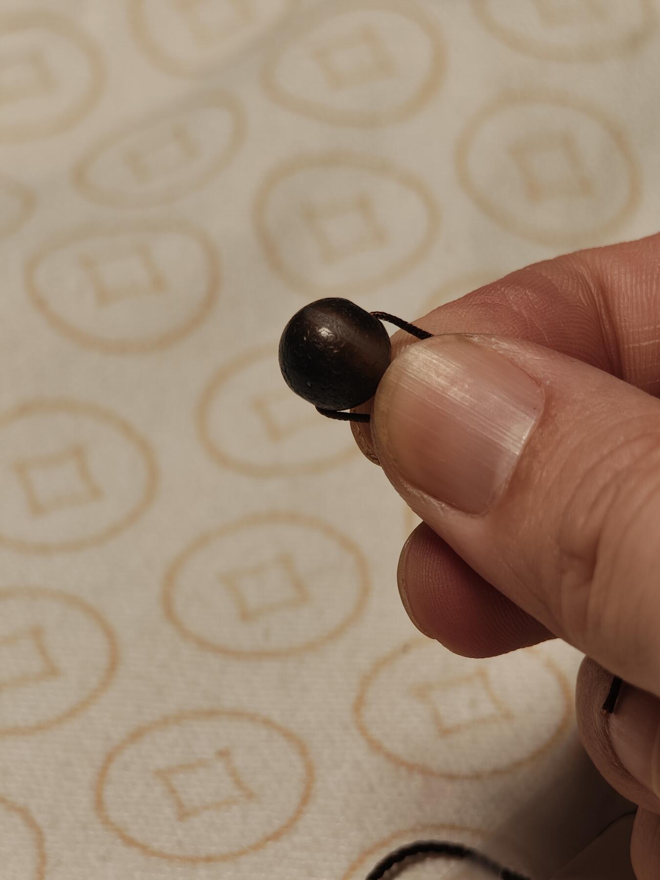 抚柳草堂-第二期章牌钱币 奖章勋章限时免佣 满百包邮 放漏专场 15世纪缠丝玛瑙珠 闻德评级尺寸见标签