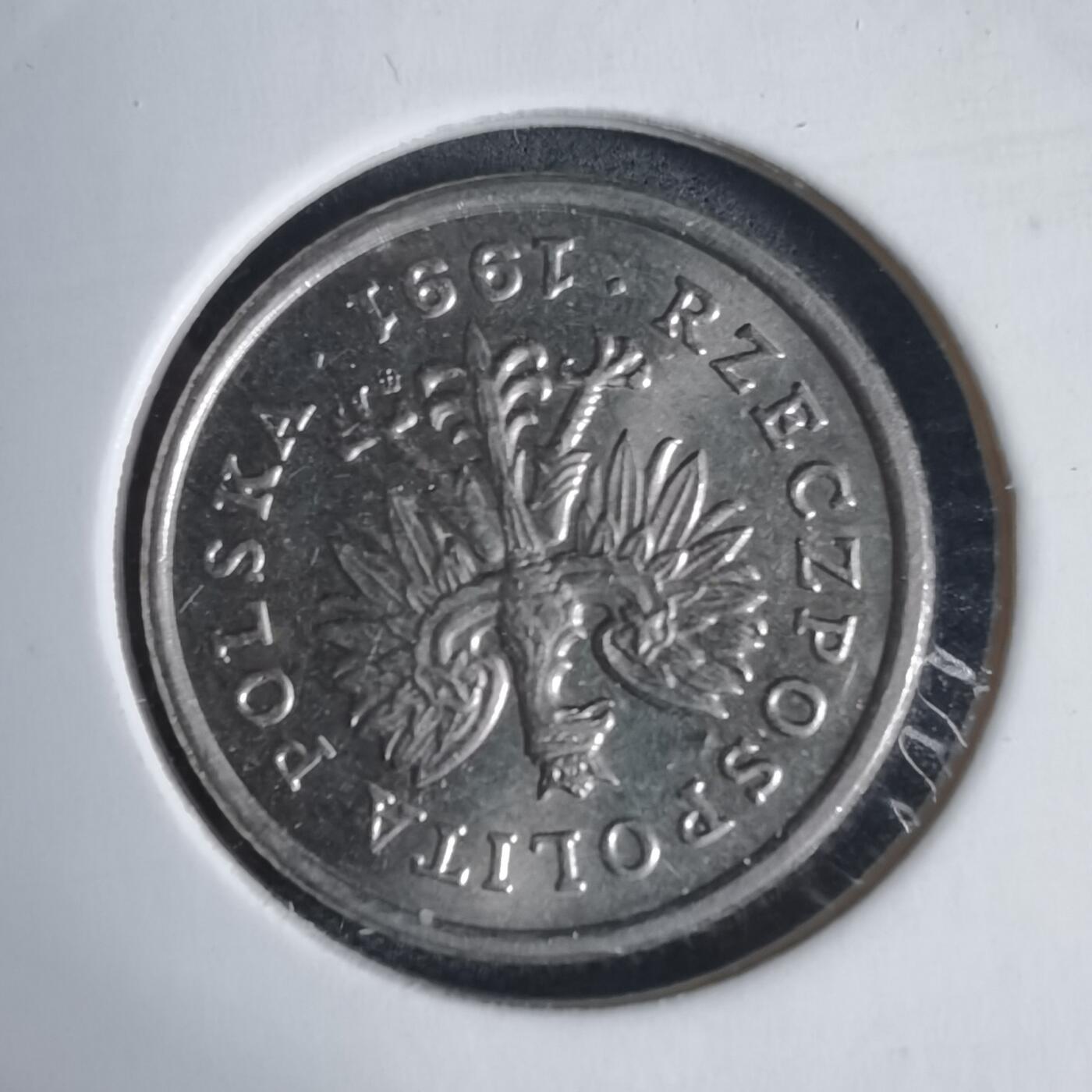 沼泽如烟--第937场 波兰1991年50格罗申