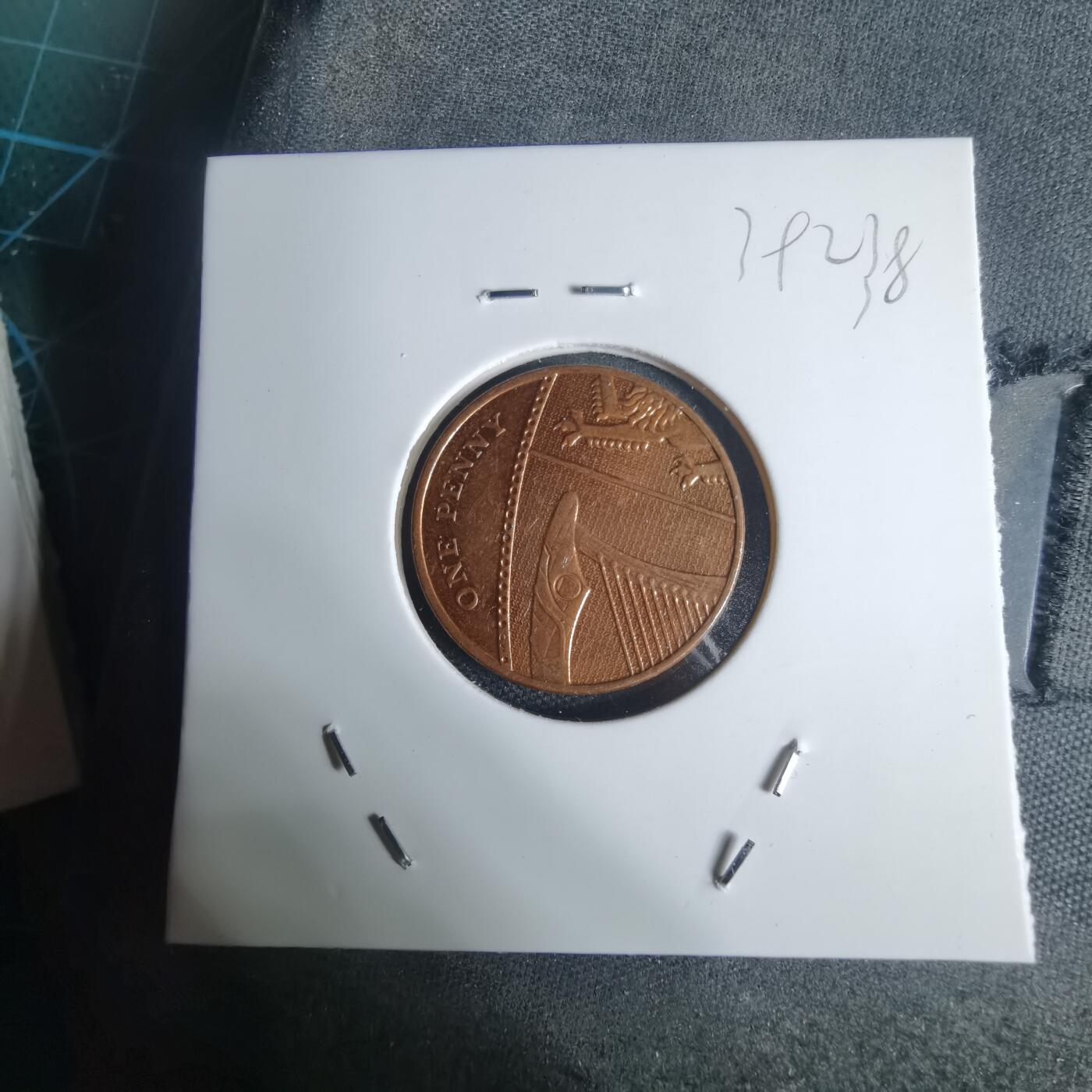 沼泽如烟--第939场 英国2010年1便士