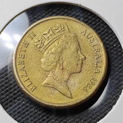 KK钱币收藏小铺 第382期  2月预留时间 周末发货 - 1988澳大利亚土著人2元 