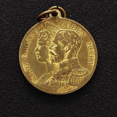 【全场包邮】纯粹捡漏拍486场（免费代拍第23场） - 【纪念章】英国1911年乔治五世加冕纪念章