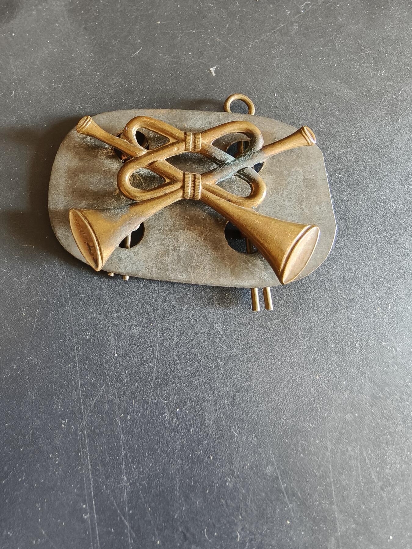 老王徽章第170期 英国军乐团号手领章    一战时期