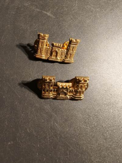 老王徽章第170期 - 美国工兵领章一组   