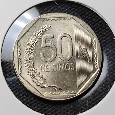 KK钱币收藏小铺 第382期  2月预留时间 周末发货 -  秘鲁50分好品