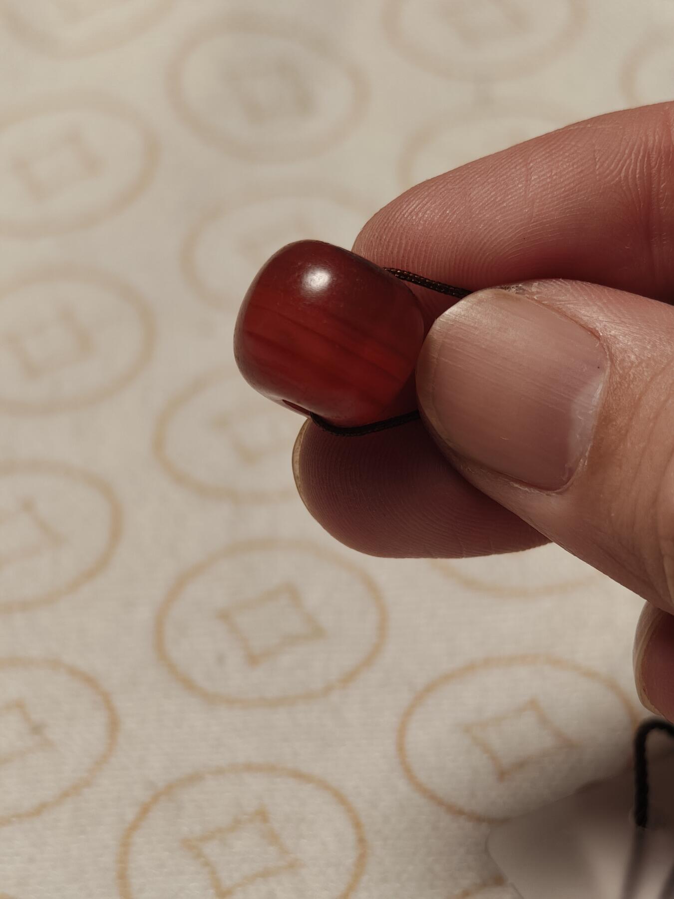 抚柳草堂-第二期章牌钱币 奖章勋章限时免佣 满百包邮 放漏专场 15世纪老型玛瑙珠 闻德评级尺寸见标签