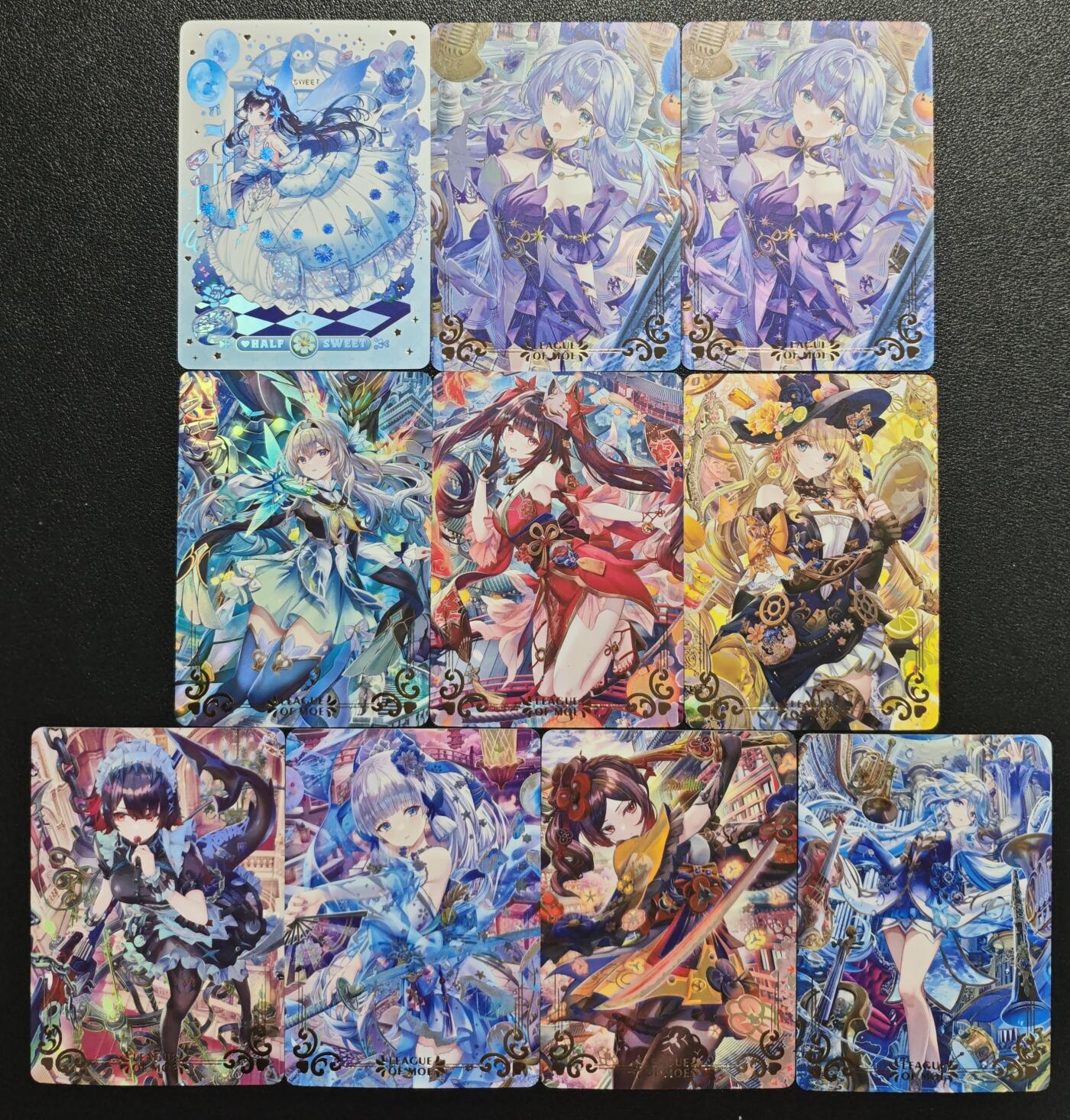 天玑星卡拍第151期《12.18周四截拍》持续收拍收评中 满赠卡需备注 京珞卡牌 动漫经典 彩闪 散卡 三十六张