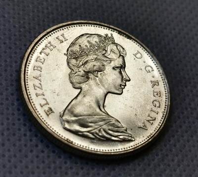 甄臻铺-世界币章拍卖（第44期）精品场拍品征集中，送拍享返佣金等优惠多多 加拿大独立百年狼50分   1967年  转光柔顺，未流通品相  30mm   11.6g ，细节见图