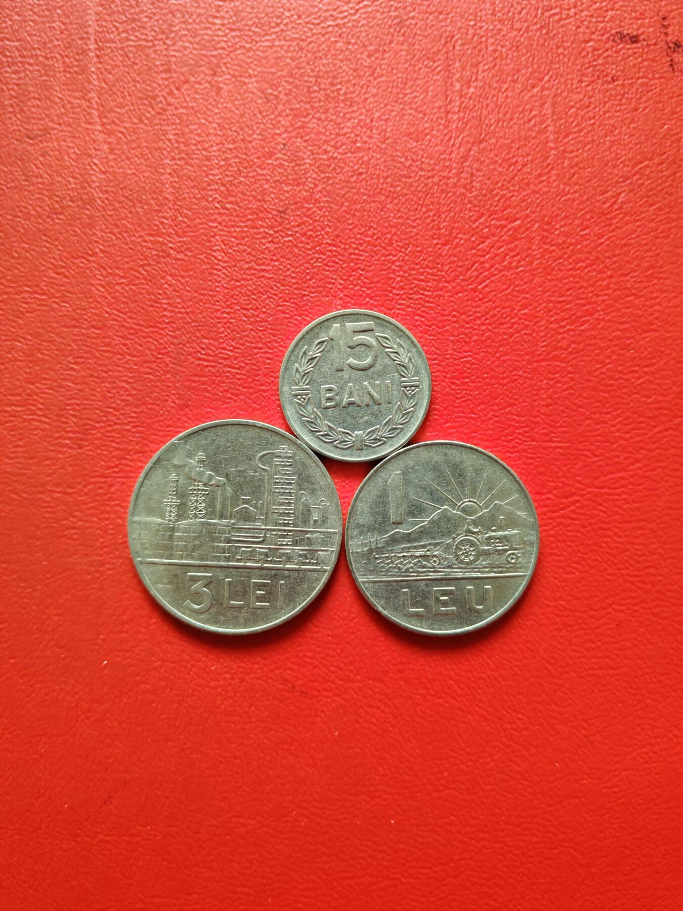 【云涧收藏】第八十四场 罗马尼亚1966年15巴尼、1、3列尹3枚