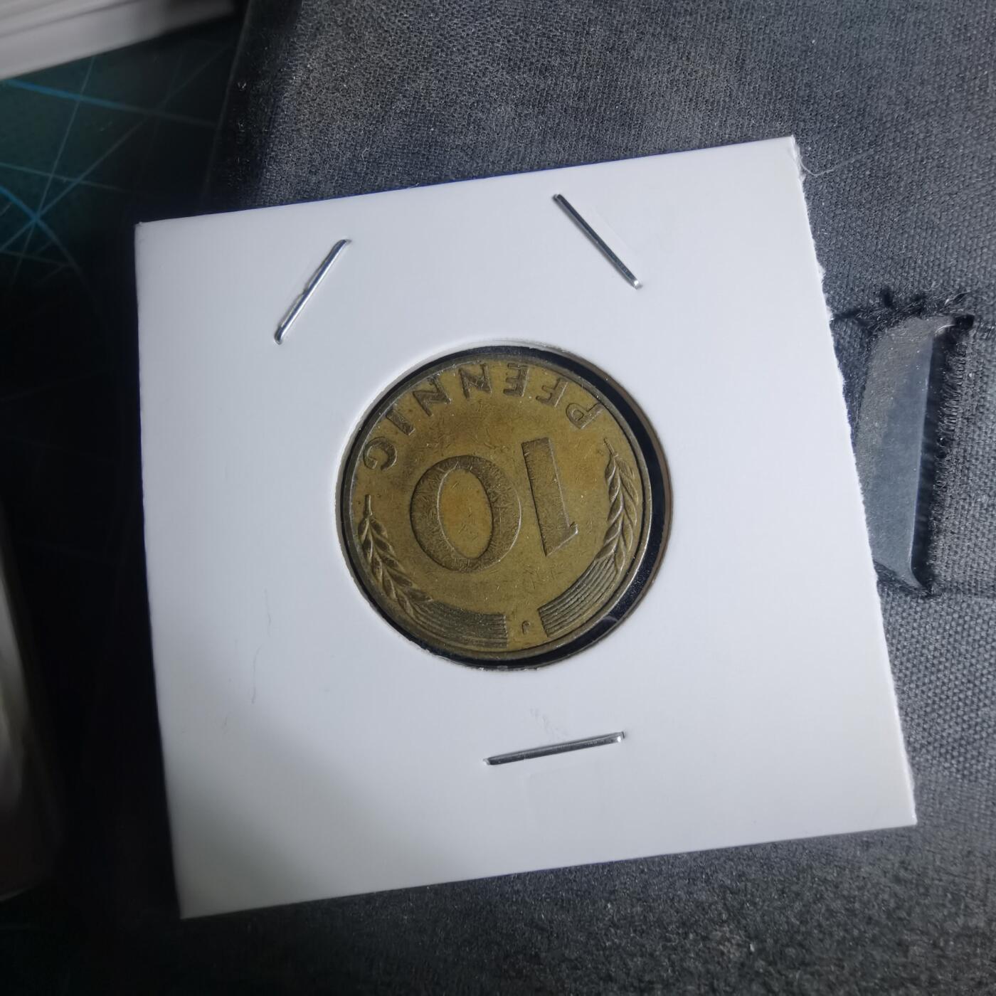 沼泽如烟--第939场 德国1969年10芬尼