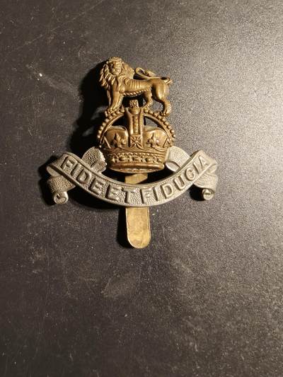 老王徽章第170期 - 英国皇家陆军财务团帽徽    一战时期