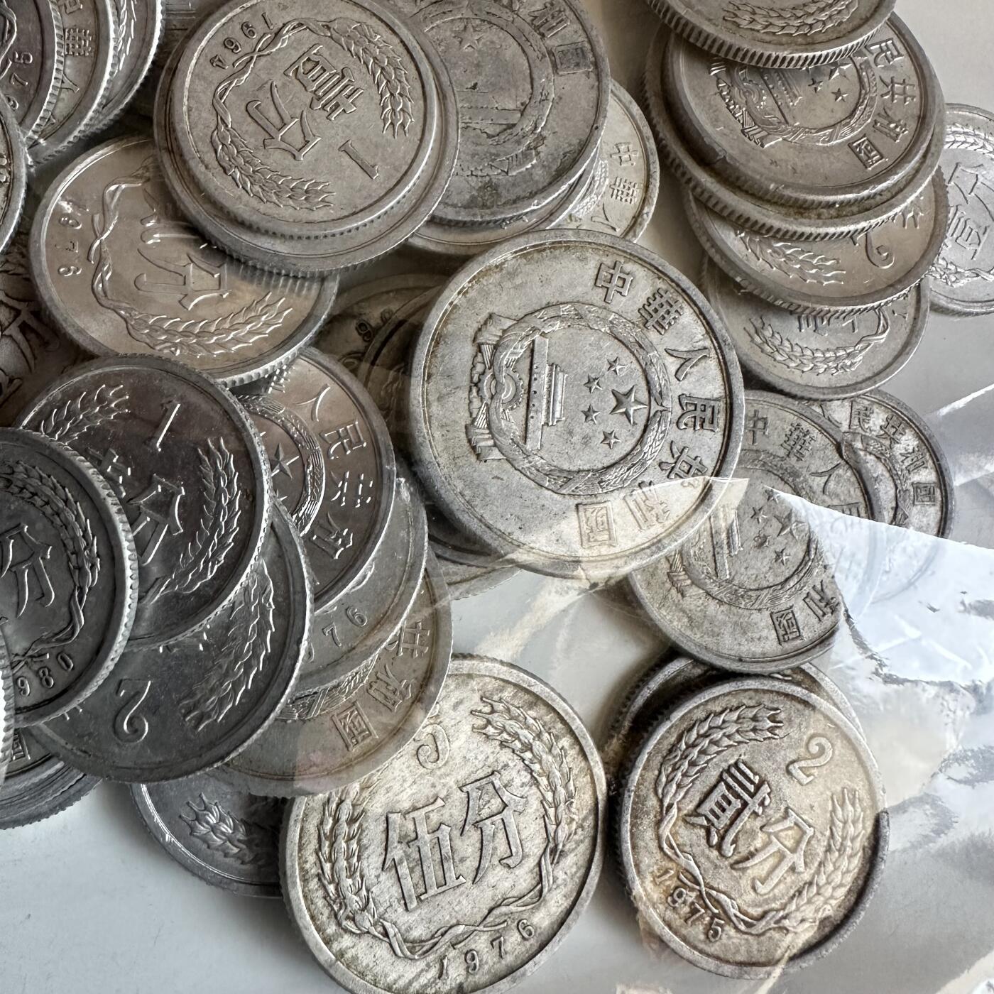 🌹外币初藏🌹🐯2025年第142场  每周二四六晚8️⃣点 接代拍 70年代以前早期分币100克