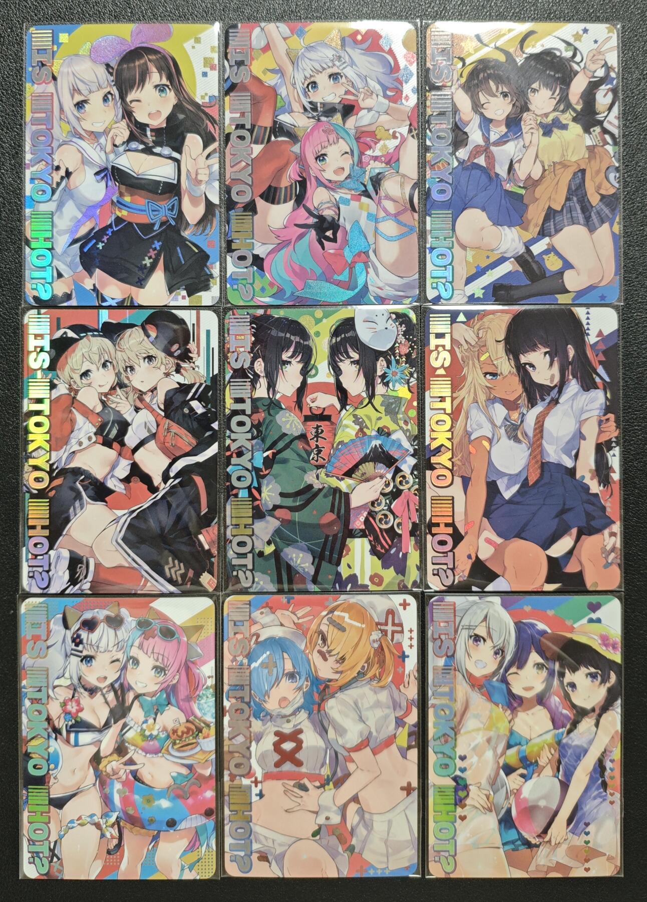 天玑星卡拍第151期《12.18周四截拍》持续收拍收评中 满赠卡需备注 骁骑营卡牌 东京少女 动漫美女 彩闪 九张