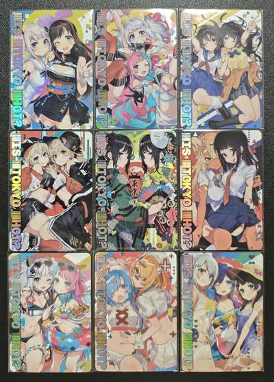 天玑星卡拍第151期《12.18周四截拍》持续收拍收评中 满赠卡需备注 - 骁骑营卡牌 东京少女 动漫美女 彩闪 九张