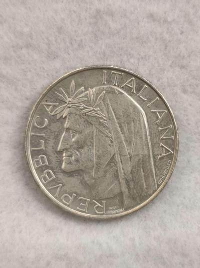 G&W世界散币，银币处理专场（第39场） - 意大利1965年500里拉  银币