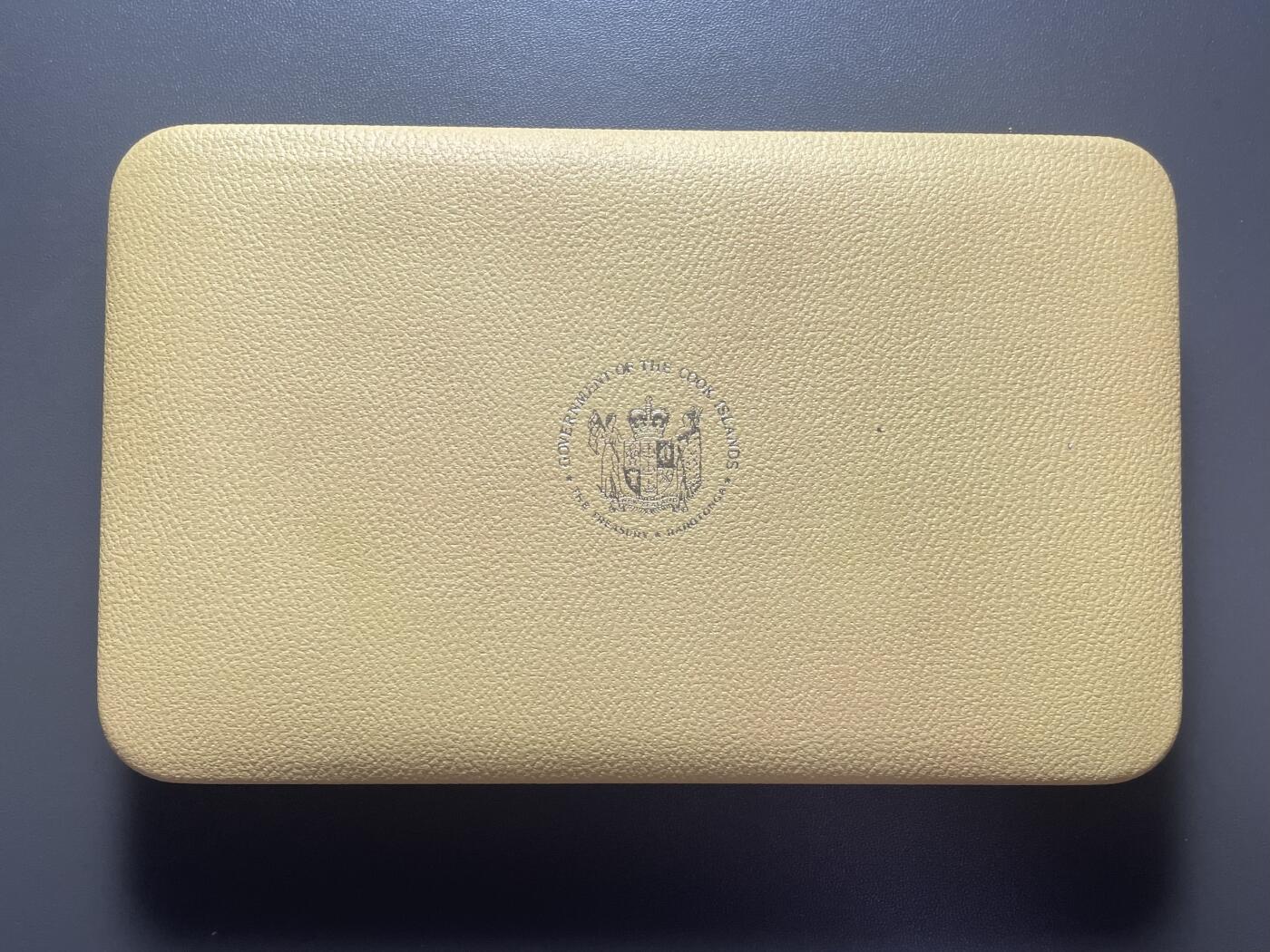 回流1222 盒装全新 库克群岛1978年精制套币（含一枚5元大银币）发行量极少