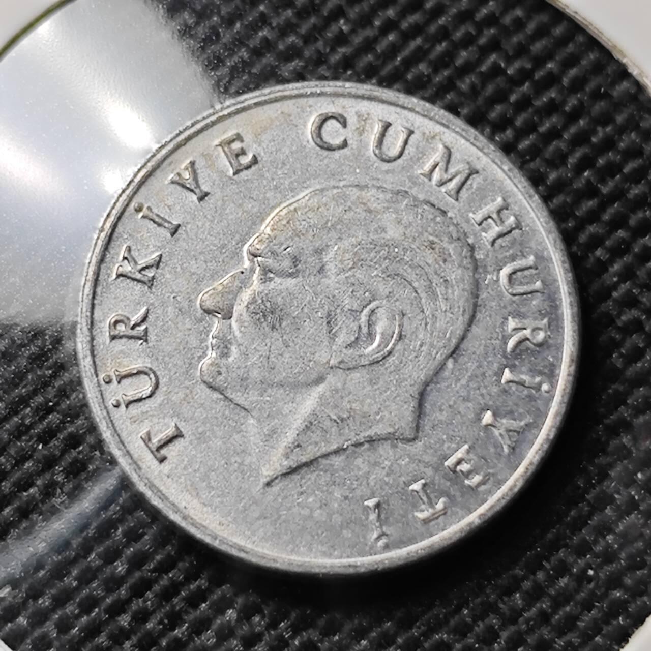 KK钱币收藏小铺 第382期  2月预留时间 周末发货 1985土耳其1里拉 